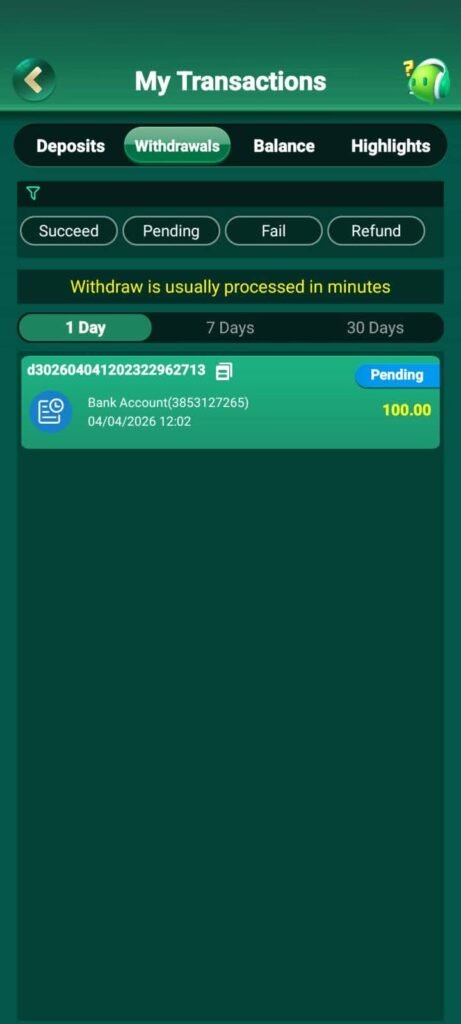 Rummy Ludo App से paise कैसे account me transfer करे?