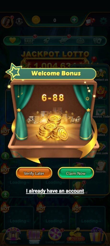 Que -How to register or create account in Joy Rummy App?