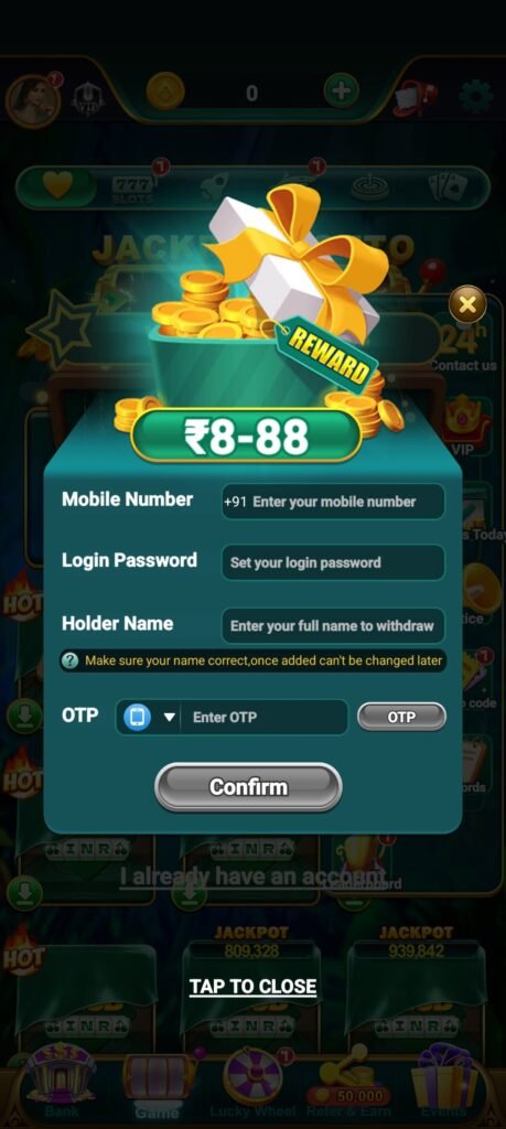 Get Information About Welcome Bonus And Reward Of Club Inr Apk