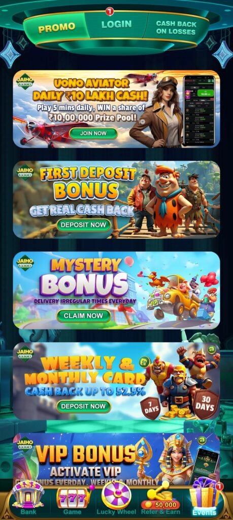 About Jaiho Rummy Apk Promo plan?