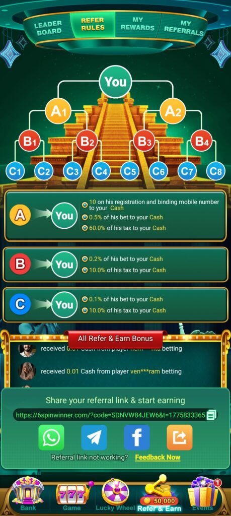 How to create account in Spin Winner Apk game ?